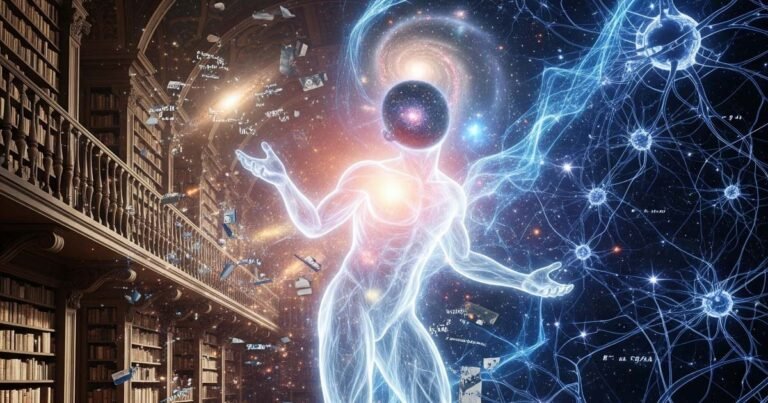 నేను అంటే ఎవరు ? ఈ చిత్రం తత్వశాస్త్రం మరియు సైన్స్ కలయికను సూచిస్తుంది, మన “నేను” అనే భావన కేవలం ఒక భ్రమ అని చూపుతుంది.