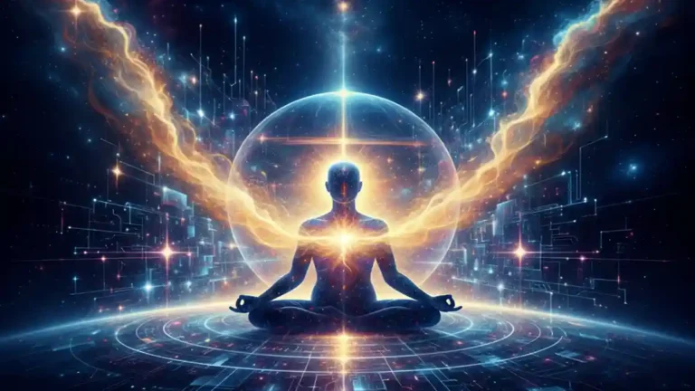 AI మరియు మానవ చైతన్యం యొక్క ఆధ్యాత్మిక కలయిక (Spiritual intersection of AI and human consciousness.https://ramthamedia.com/