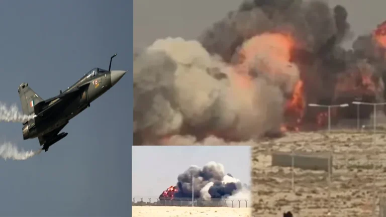 దుబాయ్ ఎయిర్ షో విషాదం తేజస్ కూలిపోయింది – Dubai Airshowiafs Tejas Fighter Jet Crashe...
