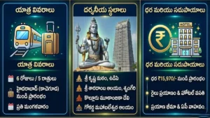 Murudeshwar Shiva Statue and Coastal Karnataka Temple Tour by IRCTC - రామ్తామీడియా