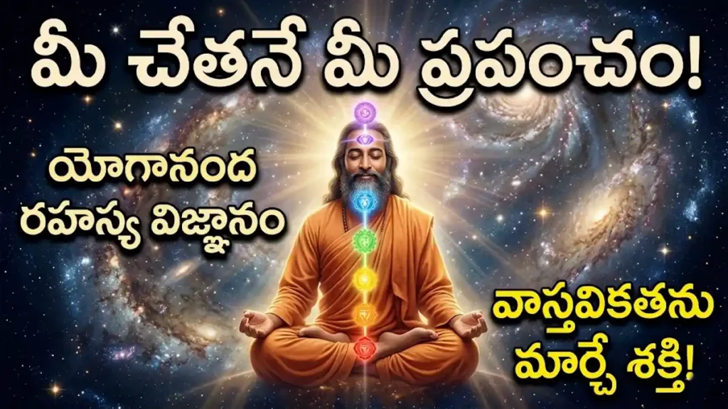 మానవ చేతన మరియు యోగ రహస్యాలను వివరిస్తున్న చిత్రం