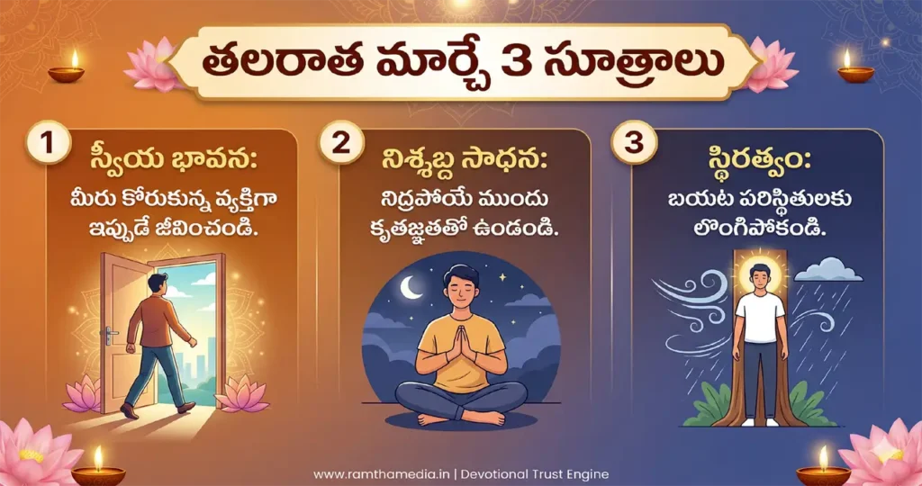 Law of Assumption 60 Days Change  60 రోజుల్లో మీ తలరాత మారుతుంది! https://ramthamedia.in/
