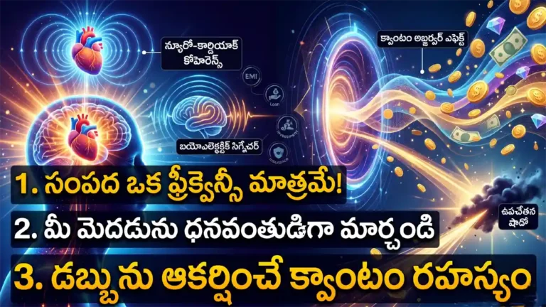 సంపద సృష్టించే క్వాంటం ఎనర్జీ మరియు న్యూరో సైన్స్ విశ్లేషణ