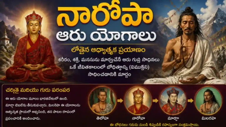 నారోపా ఆరు యోగాలు – అంతరాగ్ని నుండి విముక్తి వరకు