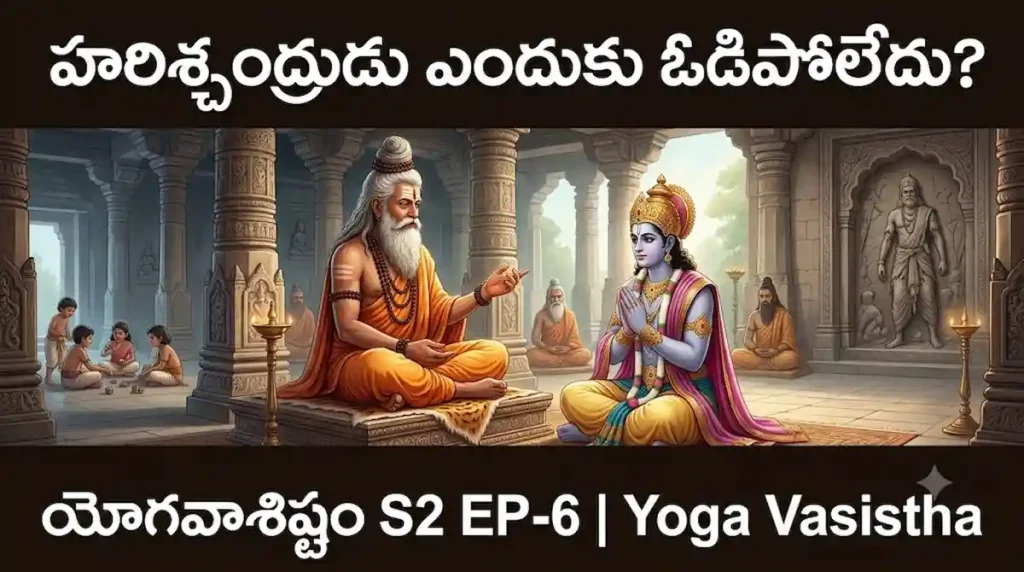 vasistha-rama-harishchandra-purusha-prayatnam-yogavasistham-s2-ep6