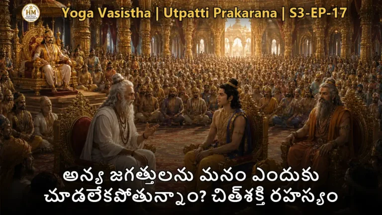 లీలాదేవి, సరస్వతీదేవి సంభాషణ - యోగవాశిష్టం చిత్‌శక్తి రహస్యం
