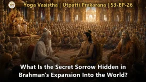 Dwitiyalila traveling through the sky with Kumari - Yoga Vasistha