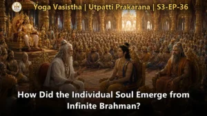 Yoga Vasistha S3 EP-36 - Sage Vasistha and Sri Rama Dialogue - Inquiry into Brahman and the Individual Soul
