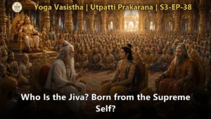 Yoga Vasistha dialogue between Sri Rama and Sage Vasistha on the nature of the Jiva and Supreme Self