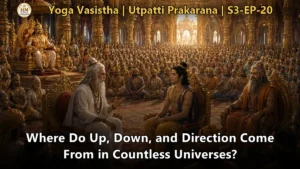 Sage Vasistha explaining the mystery of the universes to Rama - Yoga Vasistha S3 EP-20