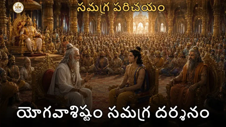 యోగవాశిష్టం గ్రంథ పరిచయం - శ్రీరామునికి వశిష్ఠ మహర్షి ఆత్మజ్ఞాన బోధ