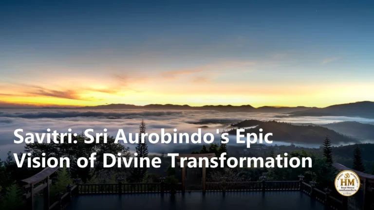 Savitri: Sri Aurobindo's Epic Vision of Divine Transformation
