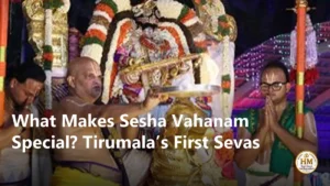 What Makes Sesha Vahanam Special? Tirumala’s First Sevas
