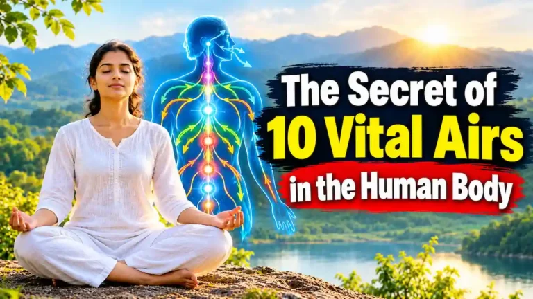 ten-pranas-dashavayuvus Ayurvedic pranayama practice illustrating the Dashavayuvus and the functioning of the ten pranas in the human body
