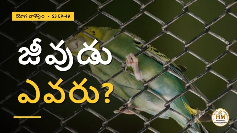 జీవుడు అంటే ఎవరు? భ్రమలో చిక్కుకున్న చైతన్య రహస్యం | యోగ వాశిష్టం S3 EP-49 | Yoga Vasistha