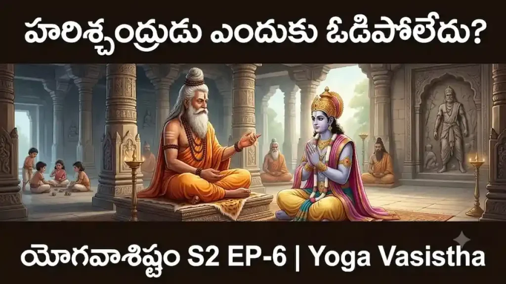 హరిశ్చంద్రుడు ఎందుకు ఓడిపోలేదు? | యోగ వాశిష్టం S2 EP-6 | Yoga Vasistha