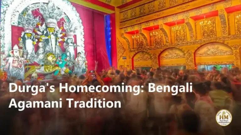 Durga's Homecoming: Bengali Agamani Tradition