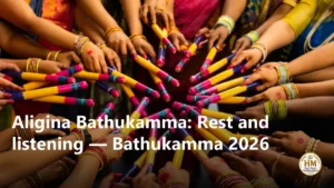 Aligina Bathukamma: Rest and listening — Bathukamma 2026