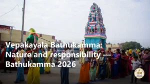 Vepakayala Bathukamma: Nature and responsibility — Bathukamma 2026