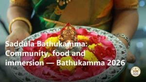 Saddula Bathukamma: Community, food and immersion — Bathukamma 2026